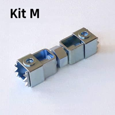 FIXALUSTRE KIT M : Pour boîtes diamètre 68 à 77 mm